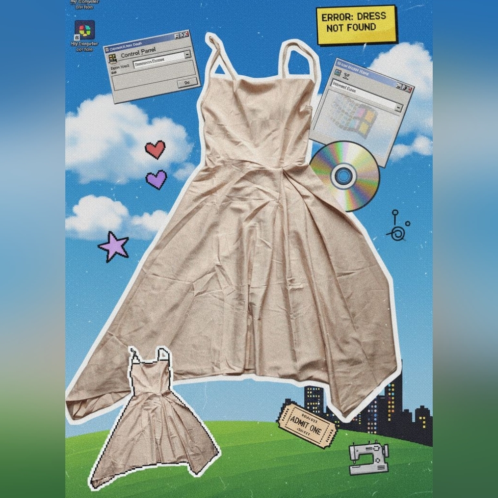 Elegant Cream Dress